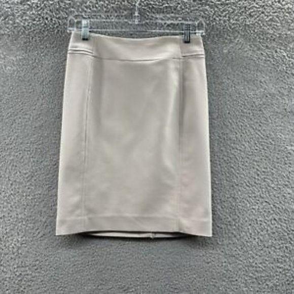 H&M Skirt Women's 4 Cream Tube Skirt Ladies 4 - Picture 1 of 16